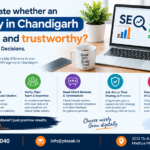 How do I evaluate whether an SEO agency in Chandigarh is legitimate and trustworthy?